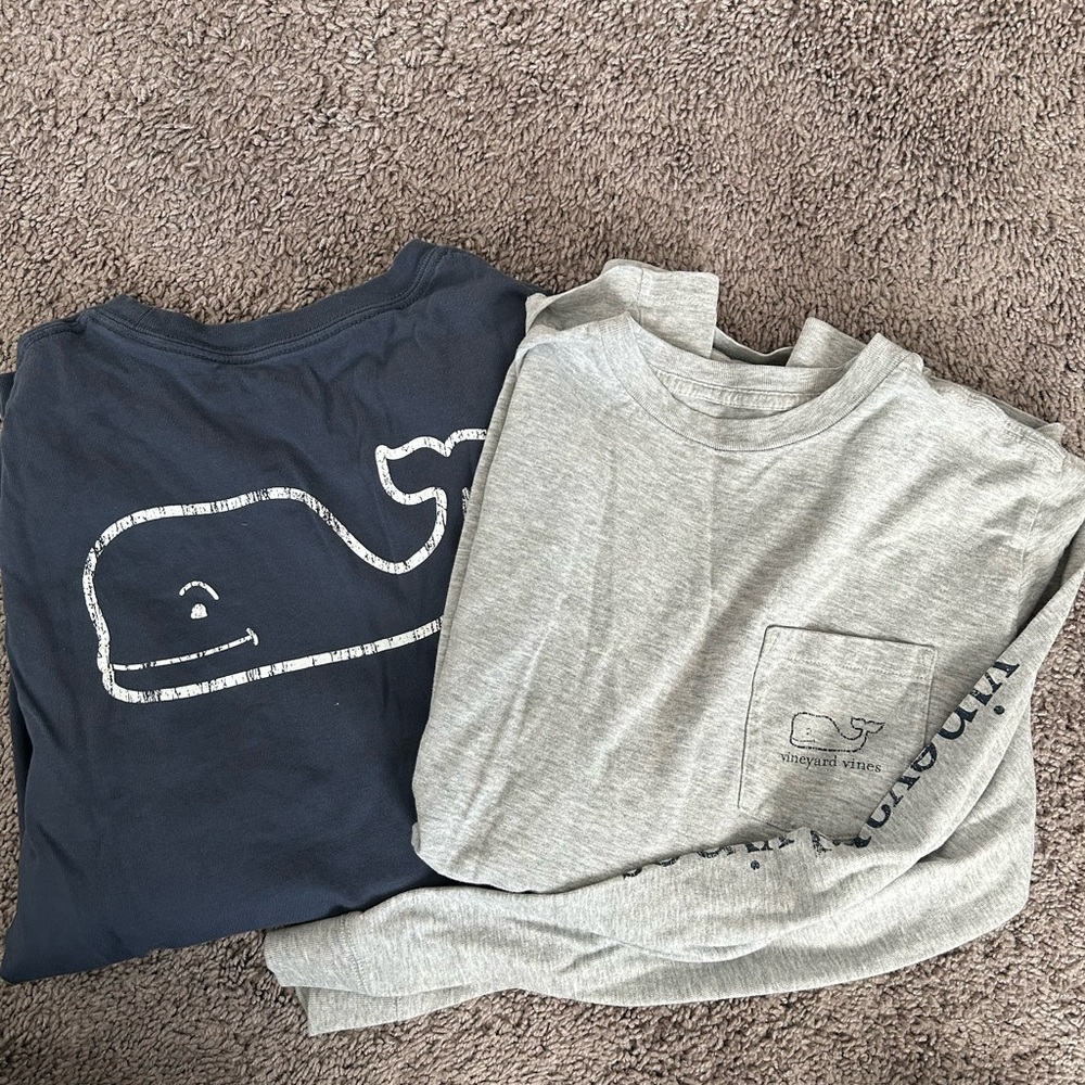 Boys Vineyard Vines Long Sleeve Tshirts